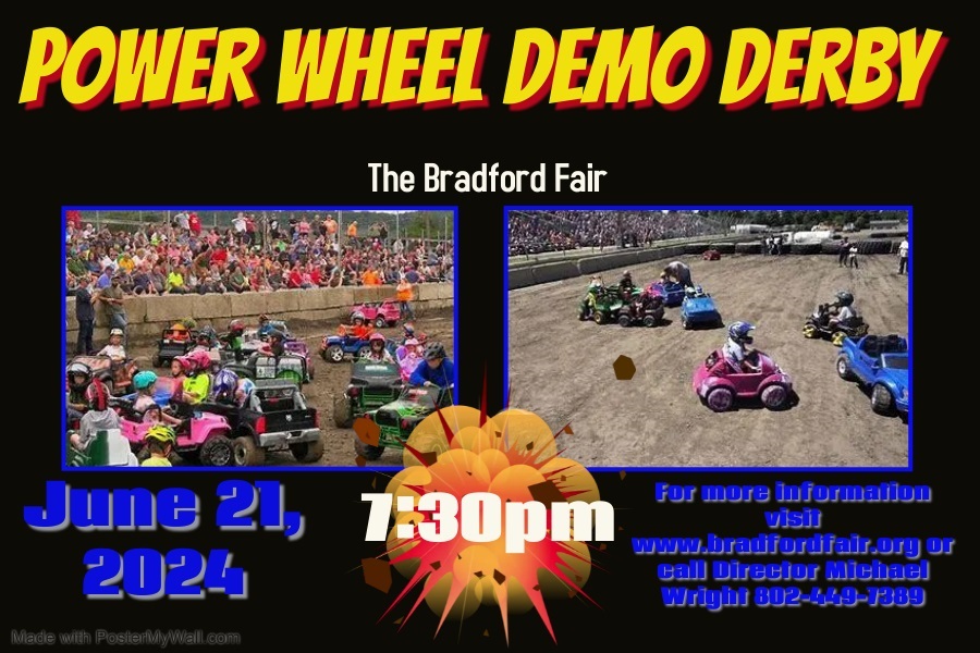 2024 POWER WHEELS DEMO DERBY Bradford Fair